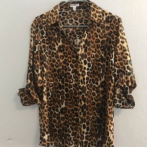 Express portofino leopard blouse!🌺🌺🌺